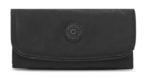 Kipling Money Land, Portafoglio Donna, Black Noir, Taglia Unica