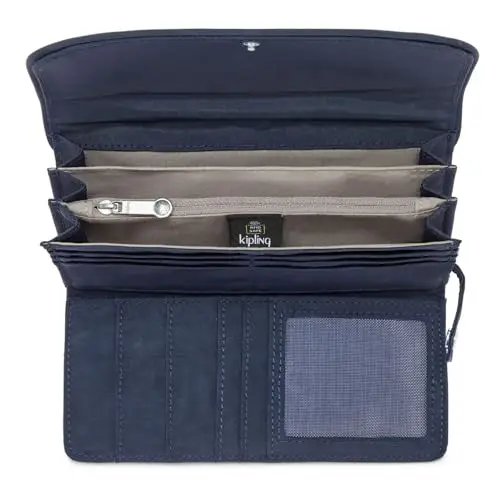 Kipling Money Land, Portafoglio Donna, Blue Bleu 2, Taglia Unica miniatura 3