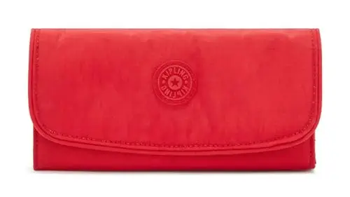 Kipling Money Land, Portafoglio Donna, Red Rouge, Taglia Unica