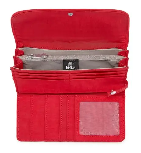 Kipling Money Land, Portafoglio Donna, Red Rouge, Taglia Unica miniatura 3