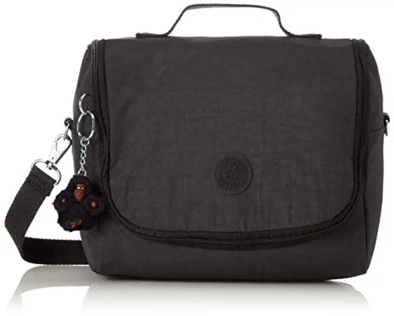 Kipling New Kichirou, Lunchbox Grande Unisex - Bambini e ragazzi, True Black, Taglia Unica