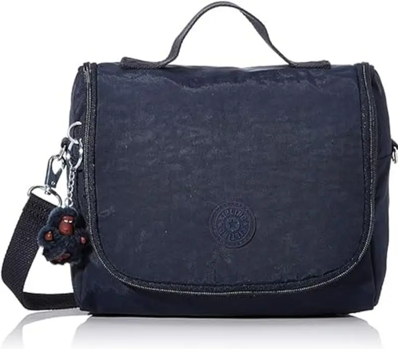 Kipling New Kichirou, Lunchbox Grande Unisex - Bambini e ragazzi, True Blue Tonal, Taglia Unica