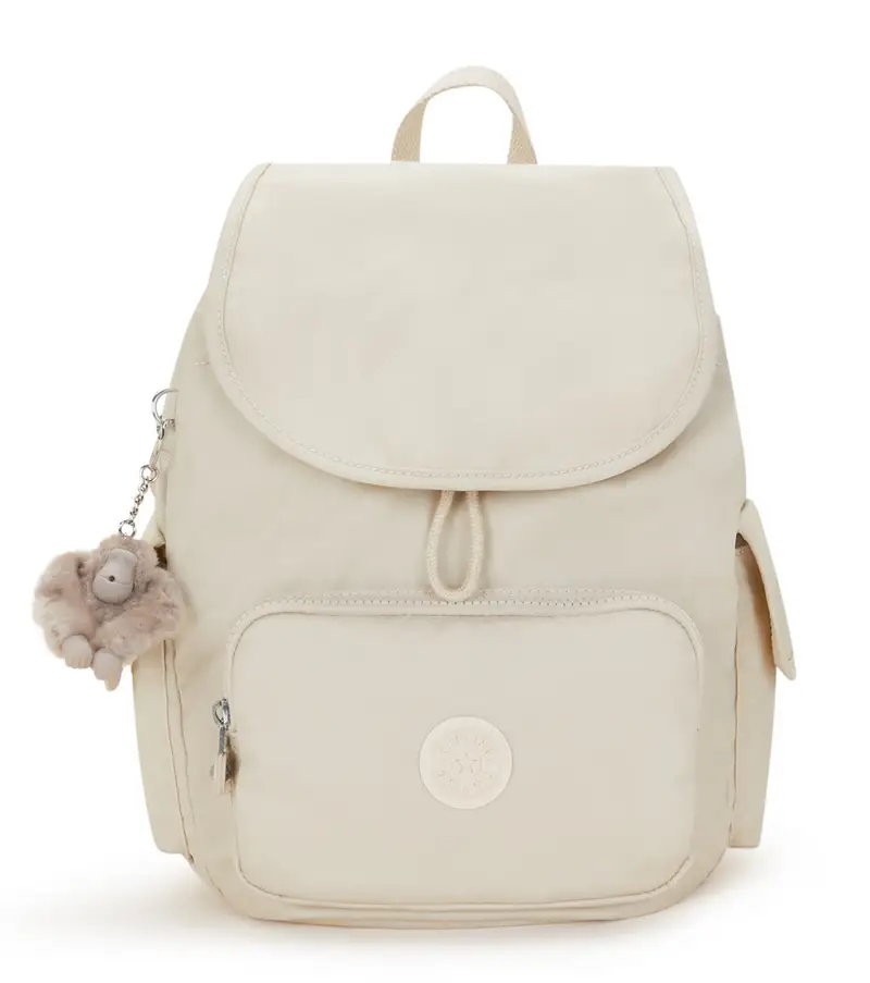 Zaino Kipling City Pack S Beige Pearl