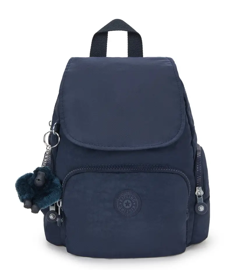 Zaino Kipling City Zip Mini Blue Bleu