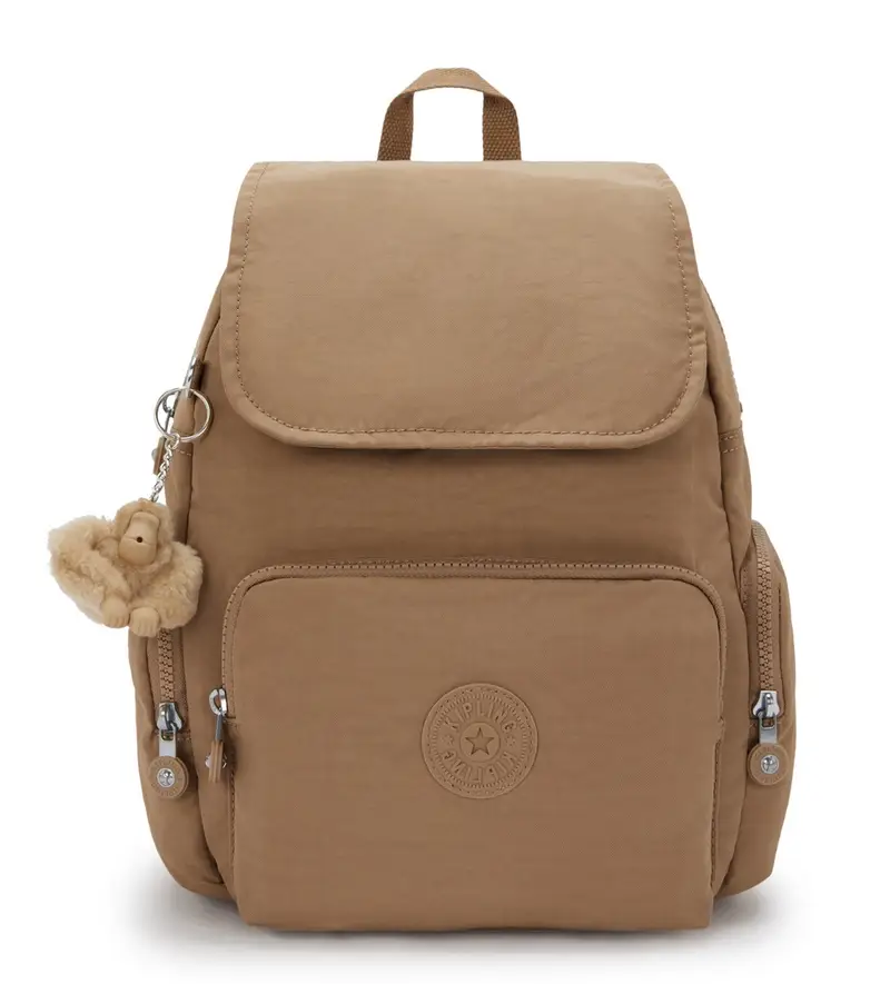 Zaino Kipling City Zip S Early Tan