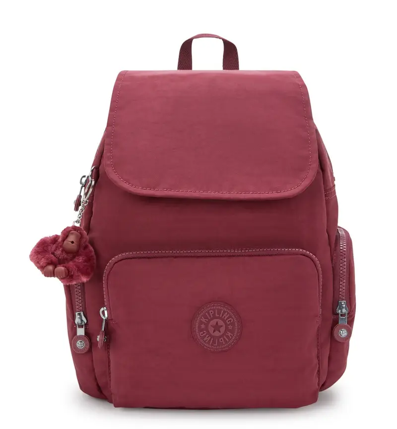 Zaino Kipling City Zip S Lounge Wine