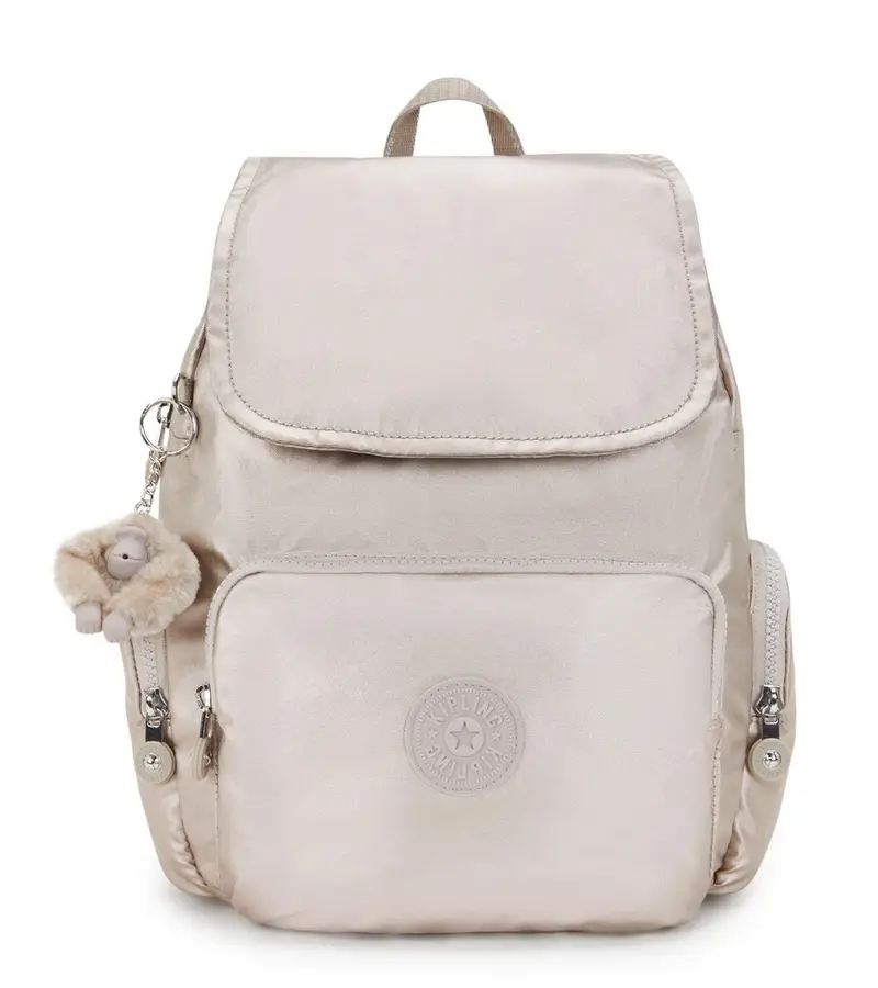 Zaino Kipling City Zip S Metallic Glow