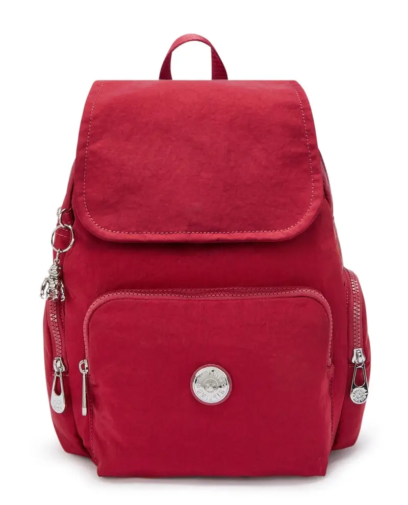 Zaino Kipling City Zip S Red Red Wine