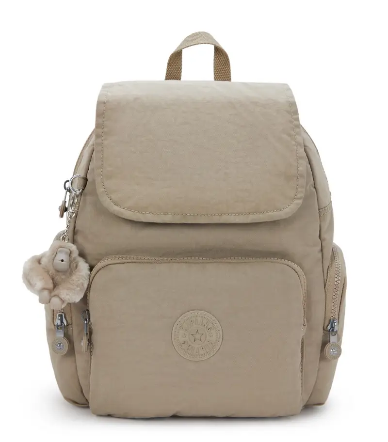 Zaino Kipling City Zip S Soft Taupe