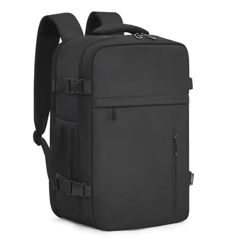 KIRFEIHT Zaino da viaggio Uomo Nero 786395