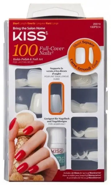 100 Full Cover Nails Box 100 Unghie Artificiali