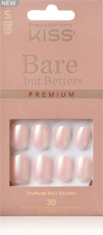 Bare But Better Premium Unghie finte Mocha 30 pezzi