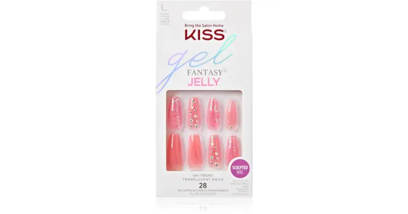 Gel Fantasy Jelly Unghie finte 28 pezzi