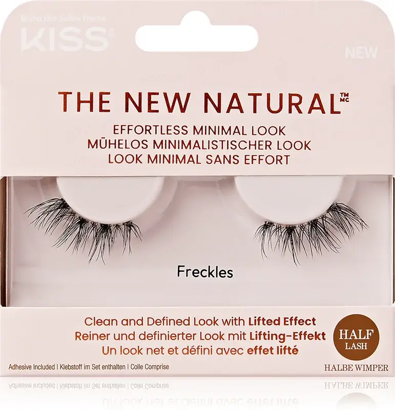 The New Natural Effortless Minimal Look ciglia finte Freckles 2 pezzi