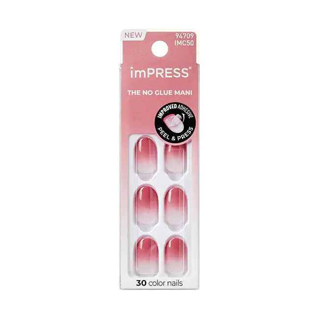 Unghie autoadesive imPRESS Color (Beat The Heat) 30 pezzi