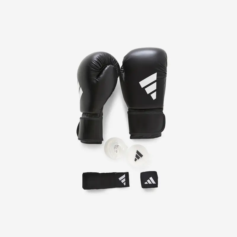 Kit boxe adulto ADIDAS V2 guantoni-fasce-paradenti |  Adidas
