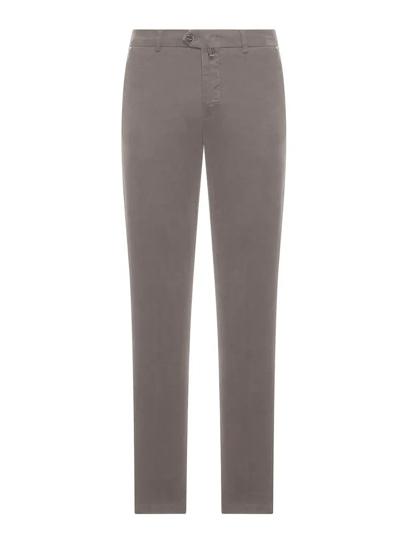 Pantaloni di cotone Marrone