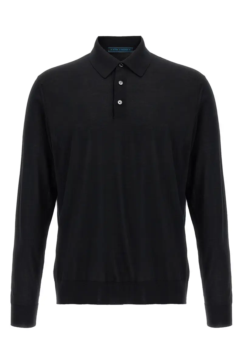 KITON Polo Nero 2546840