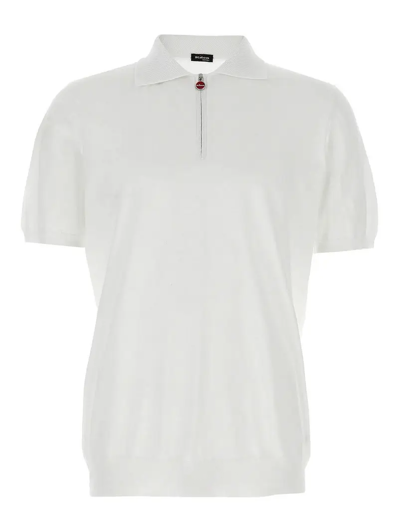 KITON Polo Bianco 3995220