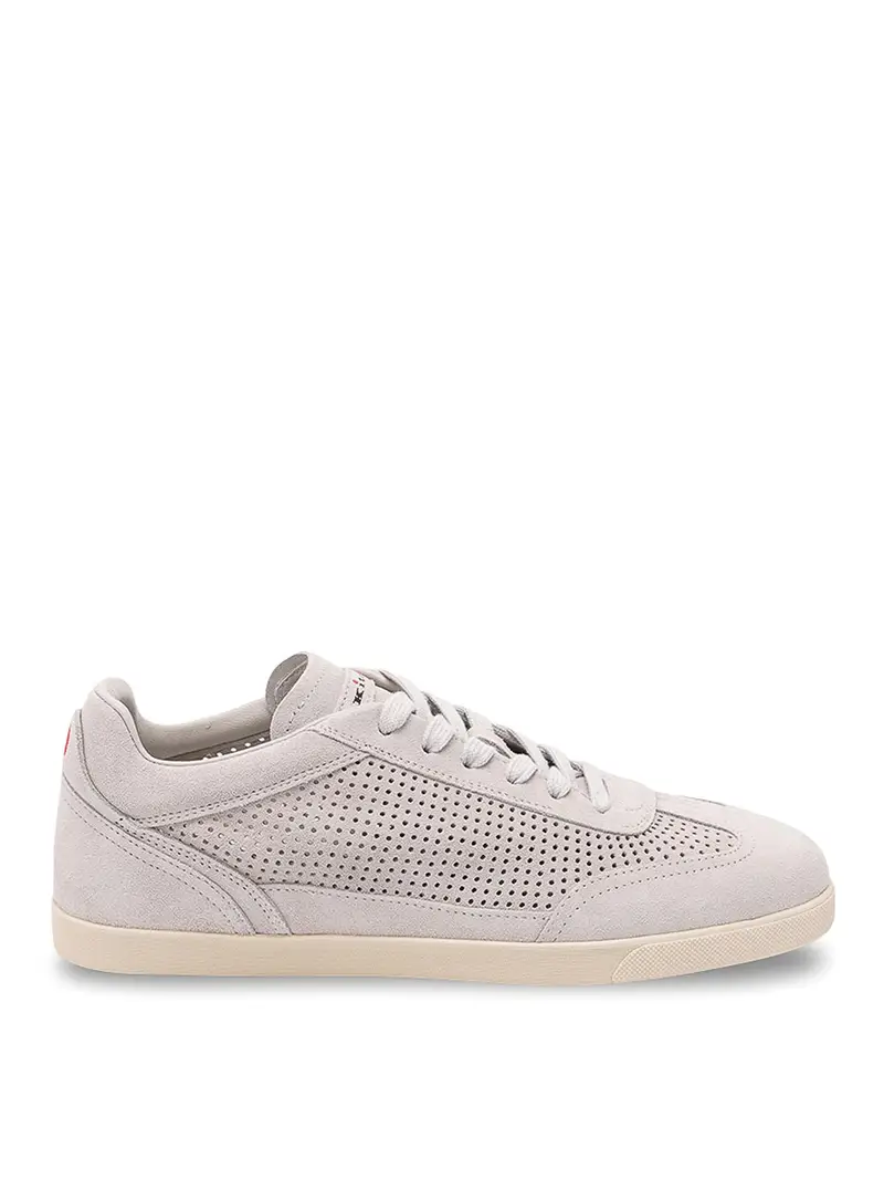 Sneakers in pelle di vitello Bianco