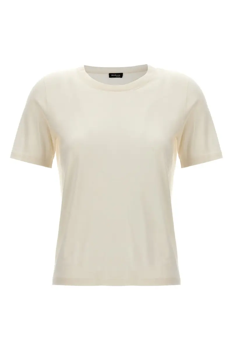 T-Shirt Cashmere Seta Bianco