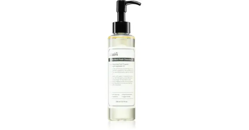 Gentle Black Fresh olio detergente delicato per pelli grasse 150 ml