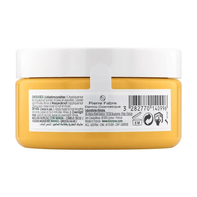 Burro di Mango Maschera nutritiva al Mango - Maschera capelli secchi, Capelli secchi miniatura 2