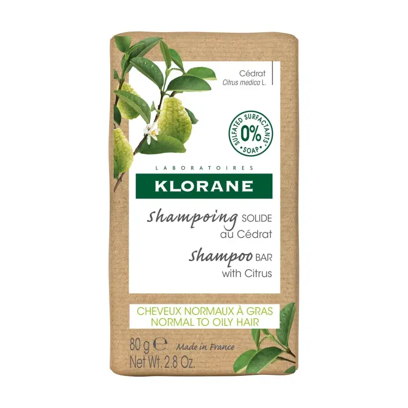 Cedro Shampoo solido al Cedro - Shampoo purificante,Capelli grassi
