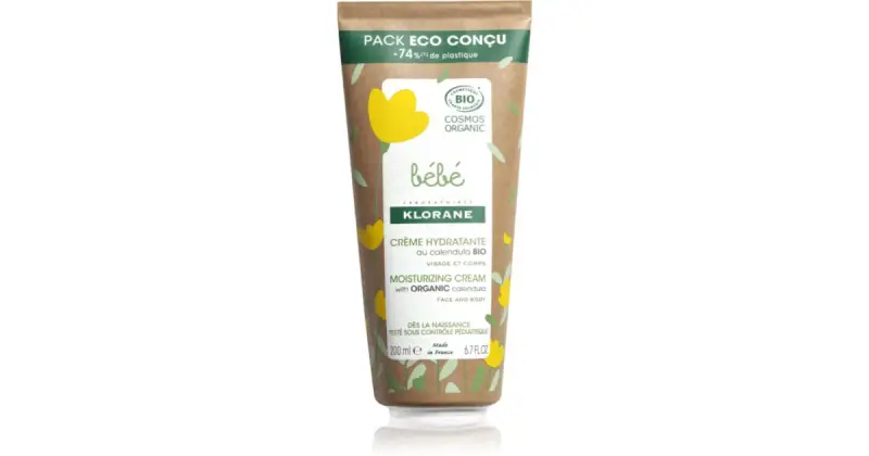 Crema idratante biologica Klorane Baby 200ml