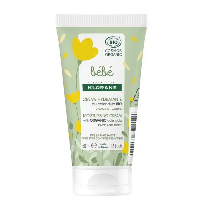 Crema idratante biologica Klorane Baby 50ml