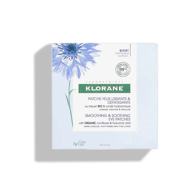 Fiordaliso Patch Occhi Leviganti e Antifatica al Fiordaliso BIO - Contorno occhi