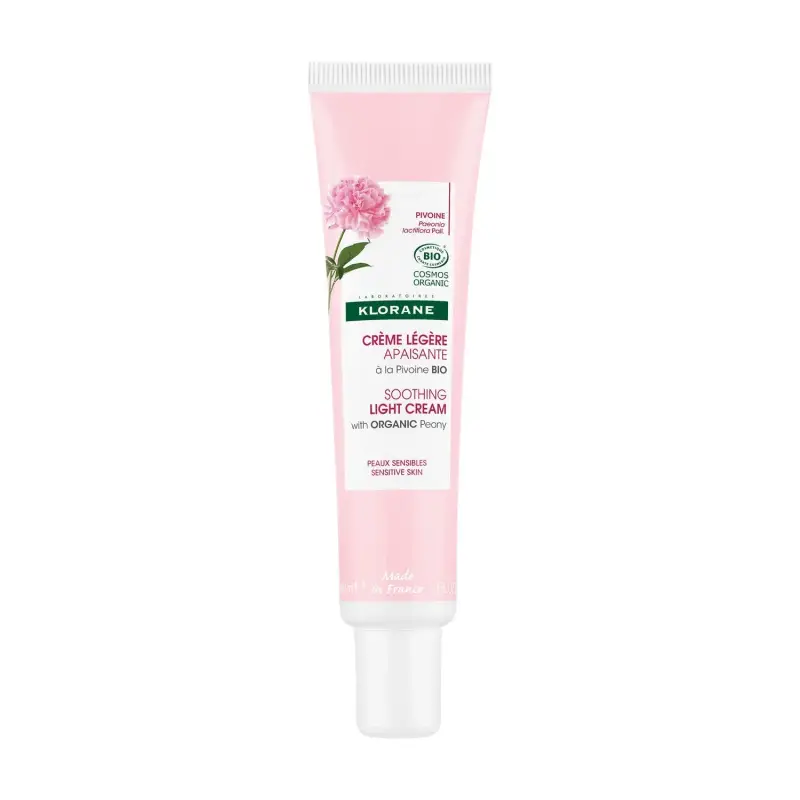 Peonia Viso Crema Leggera Lenitiva Peonia BIO - Crema idratante viso