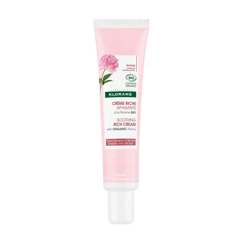 Peonia Viso Crema Ricca Lenitiva alla Peonia BIO - Crema idratante viso