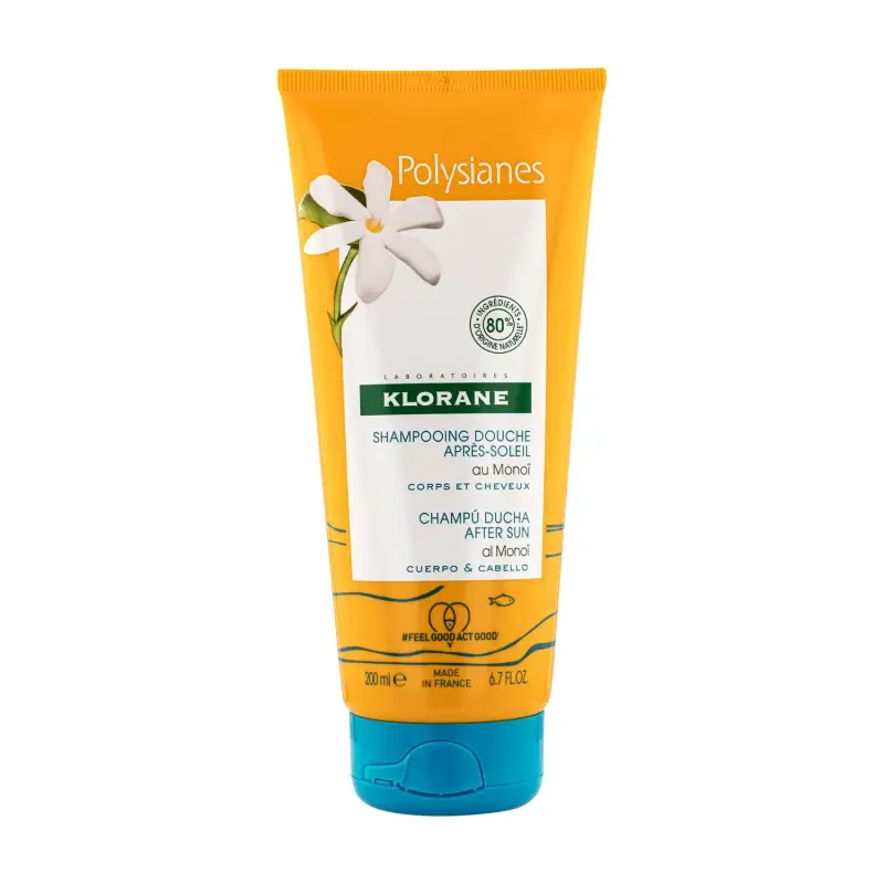 Polysianes Shampoo Doccia Doposole al Tamanu BIO e Monoï - Doposole