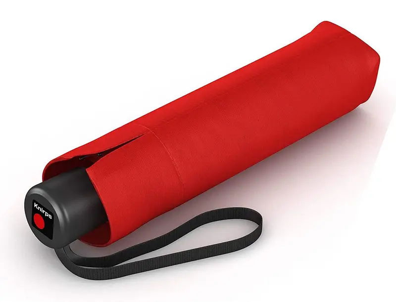 Ombrello pieghevole manuale Knirps A.050 Rosso