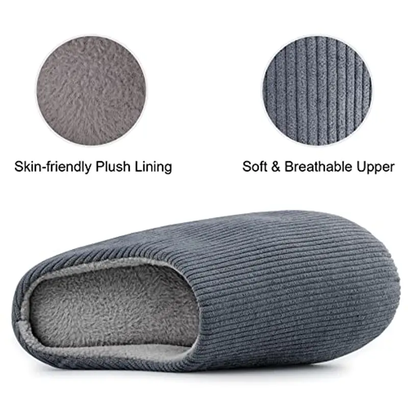 Knixmax Pantofole Uomo Grigio 2375298 miniatura 3