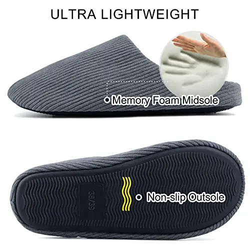 Knixmax Pantofole Uomo Grigio 3080648 miniatura 2