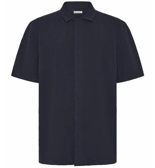 Camicia maniche corte - uomo Blue