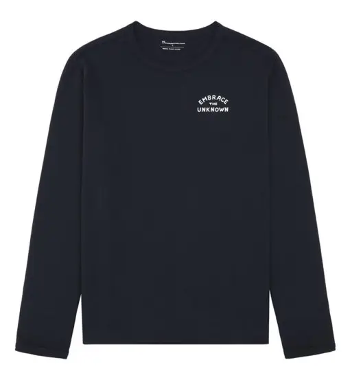 maglia maniche lunghe M - uomo Blue