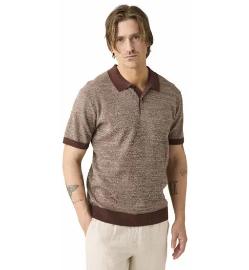Polo - uomo Brown