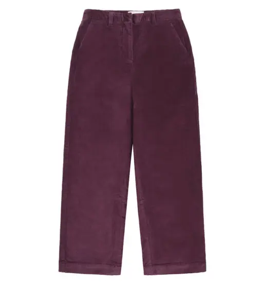 Posey Corduroy W - pantaloni lunghi - donna Bordeaux