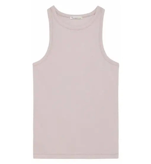 Racer Rib W - top - donna Light Pink