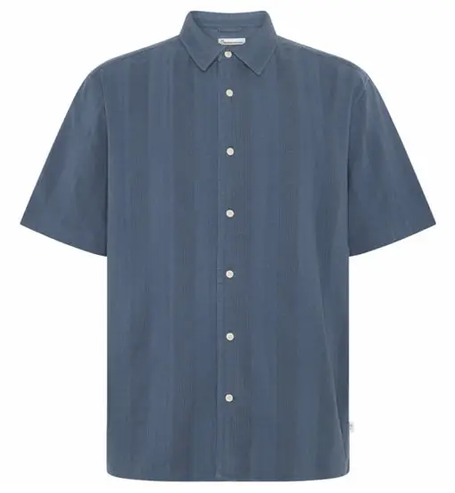 Structure - camicia maniche corte - uomo Blue