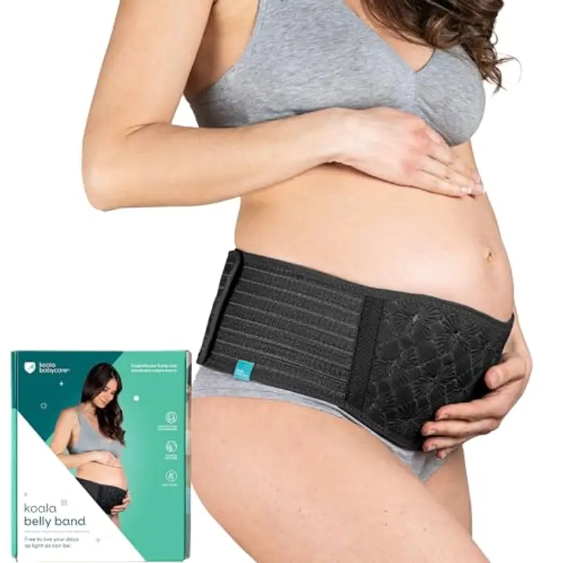 KOALA BABYCARE - Fascia Gravidanza Nera