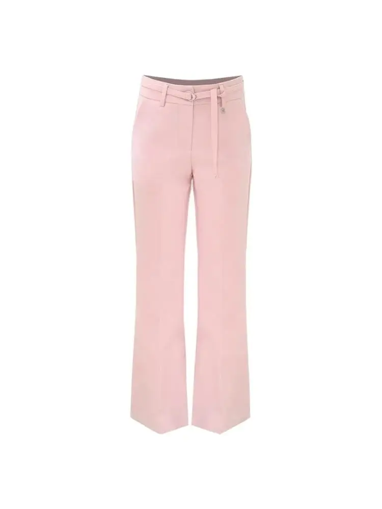 pantalone rosa bambina mini logo