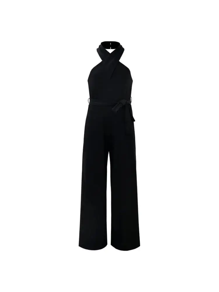 tuta nera bambina intera miniatura 2