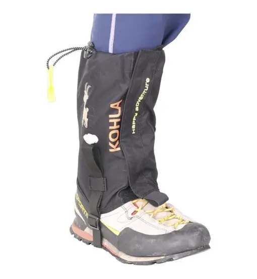 Happy Adventure - ghette - bambino Black