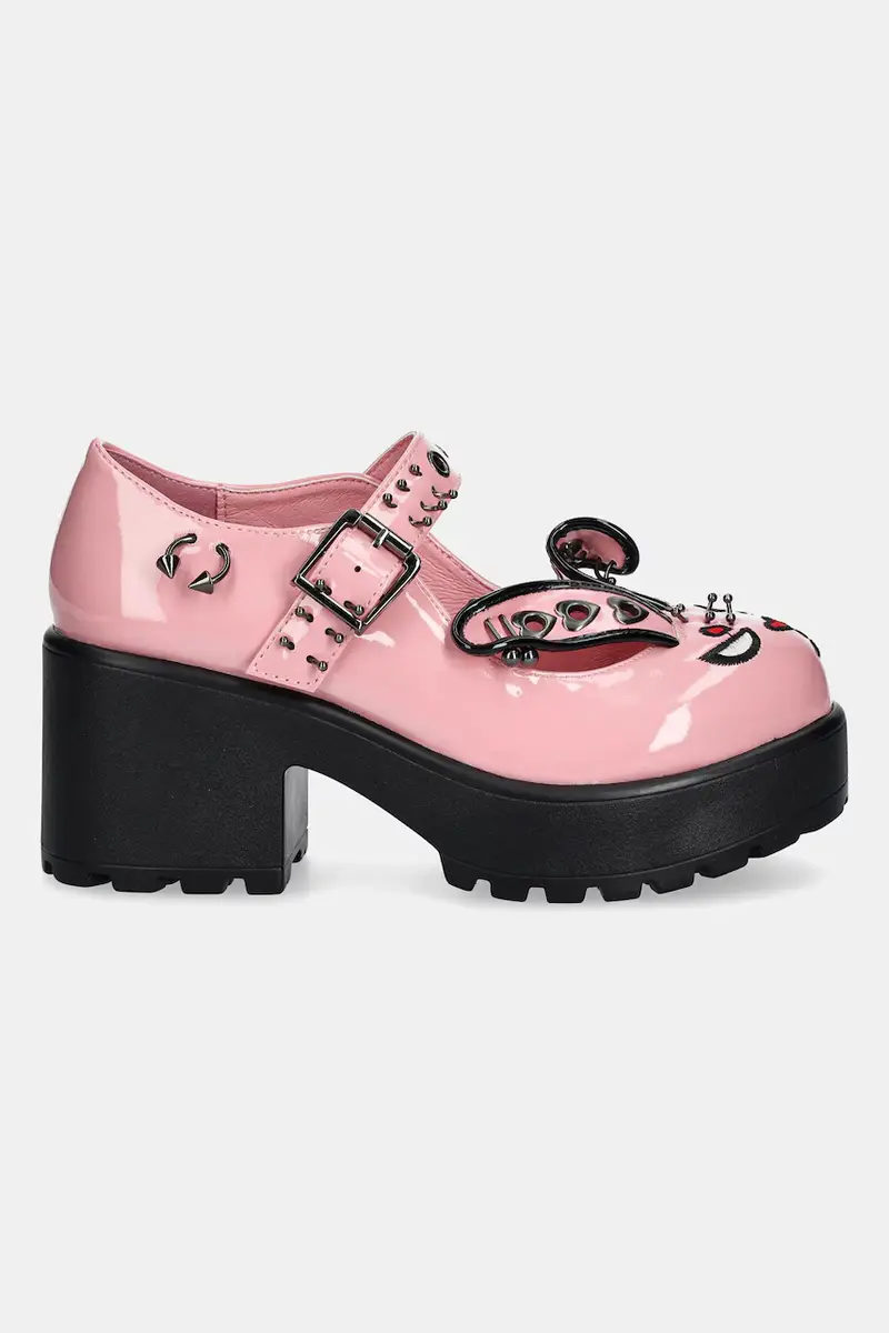 decolletè Tira Pink Mary Janes Death Raver Bunny colore rosa ND199 miniatura 2