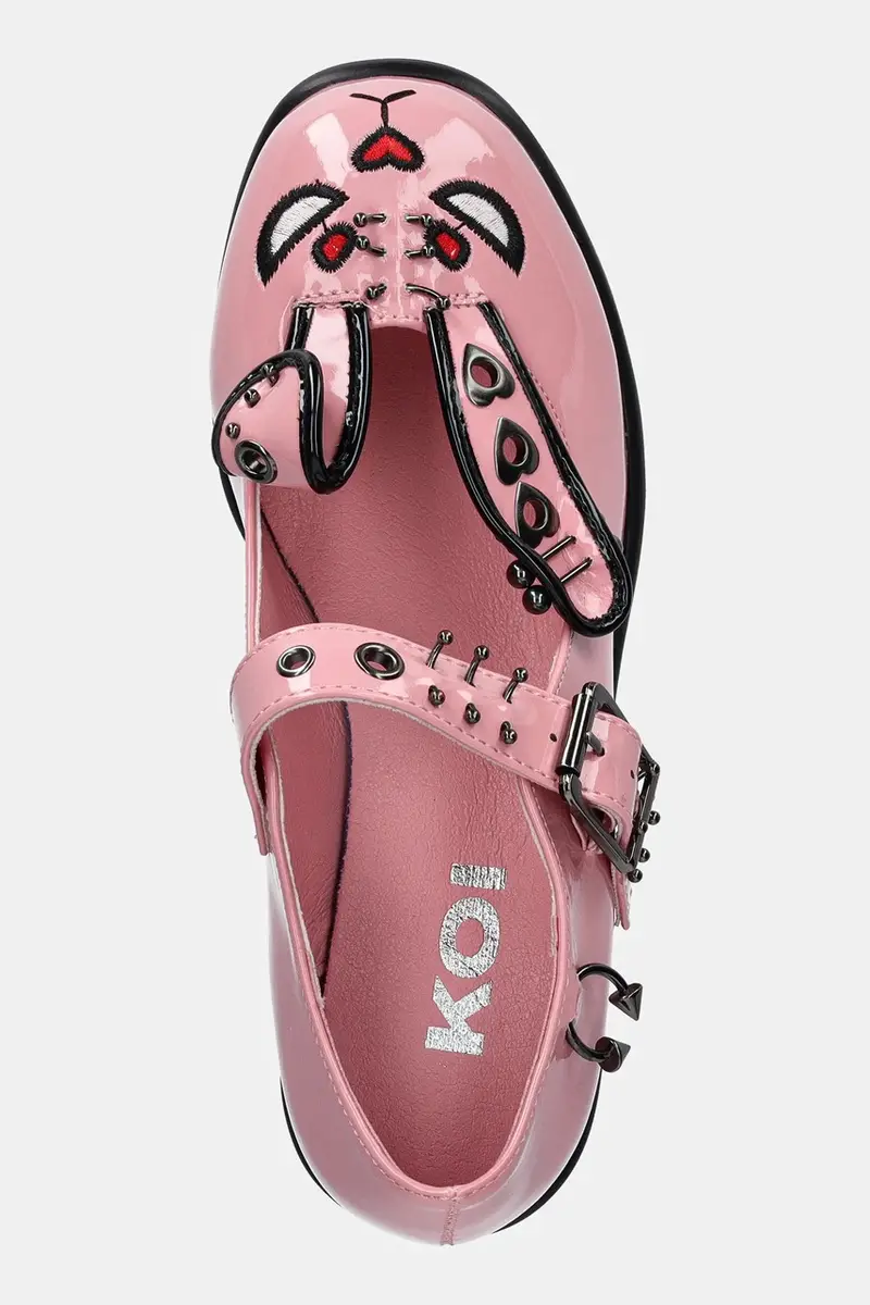 decolletè Tira Pink Mary Janes Death Raver Bunny colore rosa ND199 miniatura 4