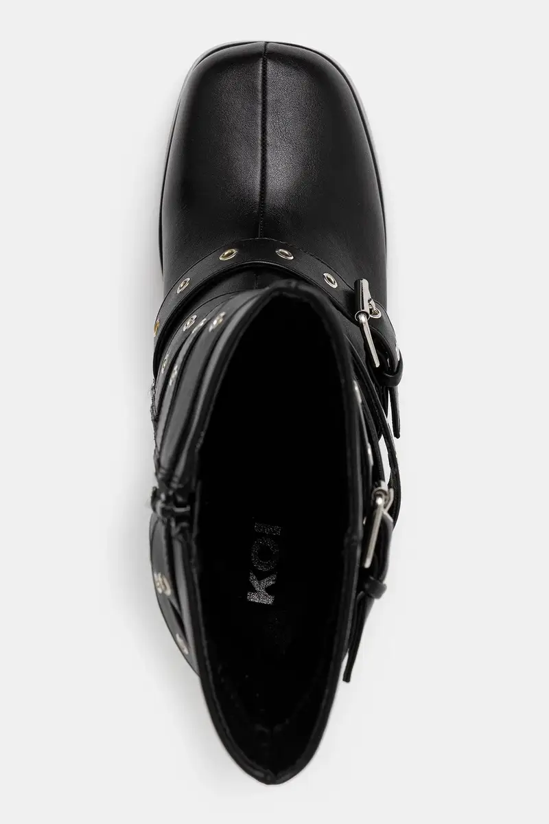 stivaletti alla caviglia Altmeri donna colore nero DBP94 miniatura 4